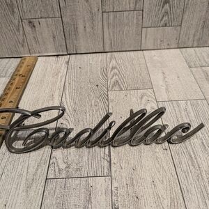 Cadillac Silver Car Emblem
